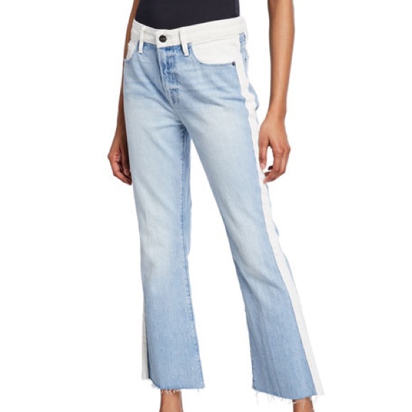 FRAME Color Block Crops - Picture 2 of 8